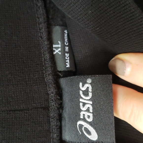 Asics fleece pants wide leg XL - Picture 5 of 7